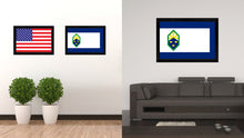 Load image into Gallery viewer, Colorado Springs City Colorado State Flag Canvas Print Black Picture Frame
