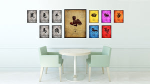 Zodiac Virgo Horoscope Astrology Canvas Print, Picture Frame Home Decor Wall Art Gift