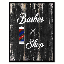 Load image into Gallery viewer, Barber Shop 2  Quote Saying Canvas Print with Picture Frame Home Decor Wall Art
