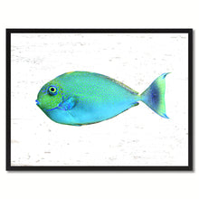 Load image into Gallery viewer, Aqua Tropical Fish Painting Reproduction Gifts Home Decor Wall Art Canvas Prints Picture Frames
