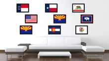 Load image into Gallery viewer, Arizona State Flag Canvas Print with Custom Black Picture Frame Home Decor Wall Art Decoration Gifts
