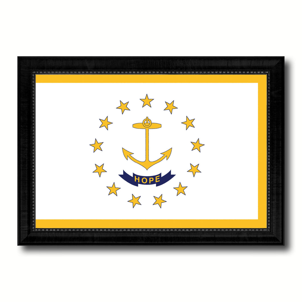 South Carolina State Flag Canvas Print with Custom Black Picture Frame Home Decor Wall Art Decoration Gifts