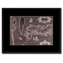 Load image into Gallery viewer, Japan Vintage Vivid Sepia Map Canvas Print, Picture Frames Home Decor Wall Art Decoration Gifts

