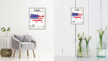 Load image into Gallery viewer, USA Flag Gifts Home Decor Wall Art Canvas Print with Custom Picture Frame

