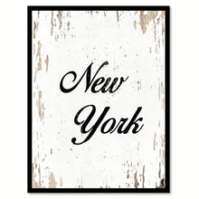 Load image into Gallery viewer, New York City Vintage Canvas Print with Black Picture Frame Home Decor Wall Art Collectibla Decoration Artwork Gifts
