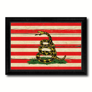 Revolution Split Up New Sprint Military Flag Vintage Canvas Print with Black Picture Frame Home Decor Wall Art Decoration Gift Ideas