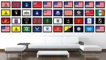 Load image into Gallery viewer, Texas Dodson Historical Flag Canvas Print Black Picture Frame Gifts Home Decor Wall Art
