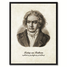Load image into Gallery viewer, Beethoven Musician Canvas Print Pictures Frames Music Home Décor Wall Art Gifts
