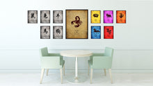 Load image into Gallery viewer, Zodiac Scorpio Horoscope Astrology Canvas Print, Black Picture Frame Home Decor Wall Art Gift

