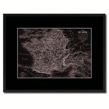 Load image into Gallery viewer, France Vintage Vivid Sepia Map Canvas Print, Picture Frames Home Decor Wall Art Decoration Gifts
