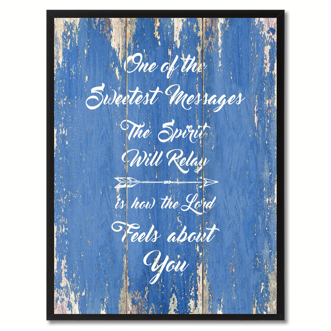 One of the Sweetest Messages Religious Quote Saying Gift Ideas Home Décor Wall Art