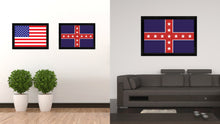 Load image into Gallery viewer, Army of Tennessee Military Flag Canvas Print Black Picture Frame Gifts Home Decor Wall Art
