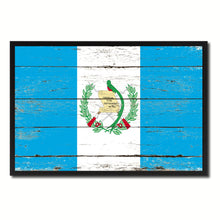 Load image into Gallery viewer, Guatemala Country National Flag Vintage Canvas Print with Picture Frame Home Decor Wall Art Collection Gift Ideas
