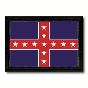 Army of Tennessee Military Flag Canvas Print Black Picture Frame Gifts Home Decor Wall Art