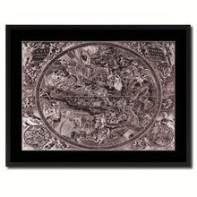 Load image into Gallery viewer, Christian Celestial Hemisphere Vintage Vivid Sepia Map Canvas Print, Picture Frames Home Decor Wall Art Decoration Gifts
