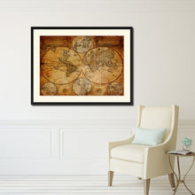 Load image into Gallery viewer, Johann Baptist Homann Vintage Antique Map Wall Art Home Decor Gift Ideas Canvas Print Custom Picture Frame
