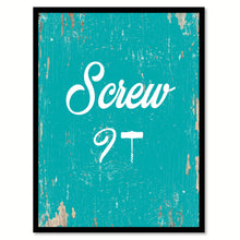 Load image into Gallery viewer, Screw It Funny Quote Saying Gift Ideas Home Decor Wall Art 111587
