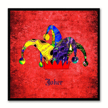 Load image into Gallery viewer, Joker Red Canvas Print Black Frame Kids Bedroom Wall Home Décor
