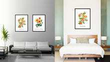 Load image into Gallery viewer, Orange Rose Flower Canvas Print with Picture Frame Floral Home Decor Wall Art Living Room Decoration Gifts
