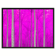 Load image into Gallery viewer, Autumn Tree Pink Landscape Photo Canvas Print Pictures Frames Home Décor Wall Art Gifts
