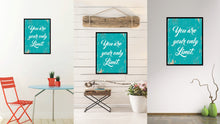 Load image into Gallery viewer, You Are Your Only Limit Quote Saying Home Decor Wall Art Gift Ideas 111921
