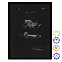 Load image into Gallery viewer, 1931 Athletic Shoe Old Patent Art Print on Canvas Custom Framed Vintage Home Decor Wall Decoration Great for Gifts
