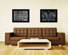 Load image into Gallery viewer, Japan Vintage Monochrome Map Canvas Print, Gifts Picture Frames Home Decor Wall Art

