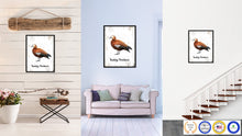 Load image into Gallery viewer, Ruddy Shelduck Bird Canvas Print, Black Picture Frame Gift Ideas Home Decor Wall Art Decoration

