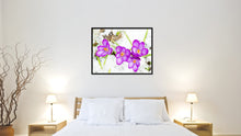 Load image into Gallery viewer, Purple Crocuses Flower Framed Canvas Print Home Décor Wall Art
