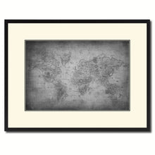 Load image into Gallery viewer, Ancient World Vintage B&amp;W Map Canvas Print, Picture Frame Home Decor Wall Art Gift Ideas
