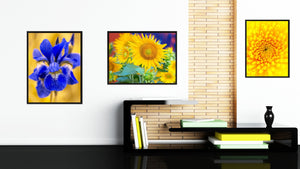 Sunflowers Flower Framed Canvas Print Home Décor Wall Art