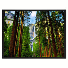 Load image into Gallery viewer, Yosemite Waterfalls Landscape Photo Canvas Print Pictures Frames Home Décor Wall Art Gifts
