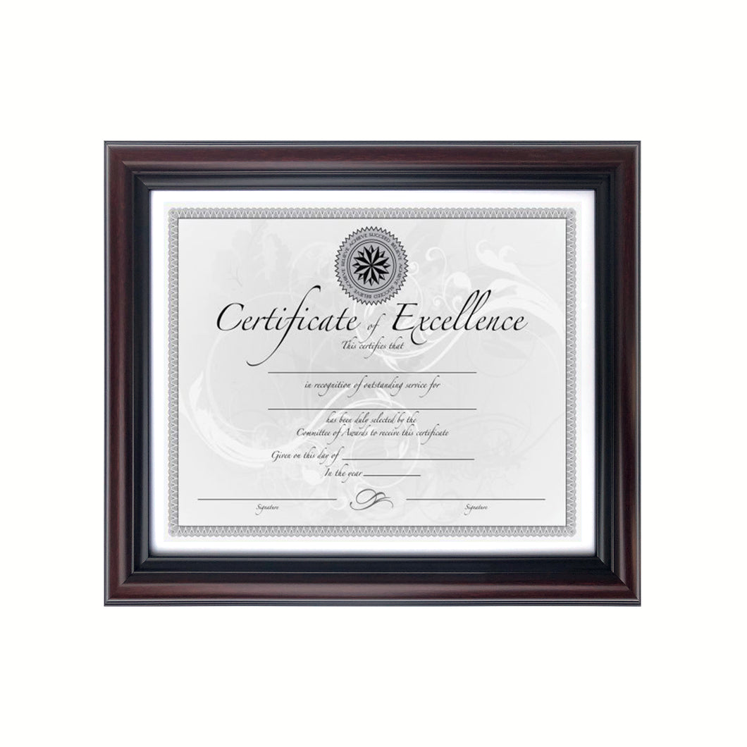 Mahogany Finish Very Light PS Material Frame Certificate Award Document PhotoPicture Frames