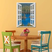 Load image into Gallery viewer, Twin Lakes Mammoth California Picture French Window Canvas Print with Frame Gifts Home Decor Wall Art Collection
