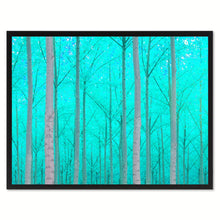 Load image into Gallery viewer, Autumn Tree Aqua Landscape Photo Canvas Print Pictures Frames Home Décor Wall Art Gifts
