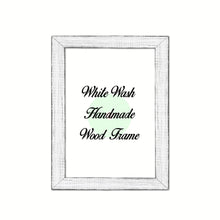 Load image into Gallery viewer, White Wash Wood Frame Wholesale Farmhouse Shabby Chic Picture Photo Poster Art Home Decor
