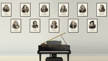 Load image into Gallery viewer, Wagner Musician Canvas Print Pictures Frames Music Home Décor Wall Art Gifts
